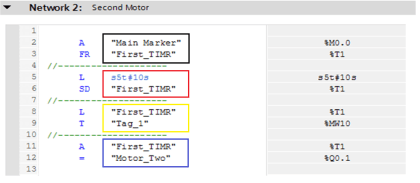 Timers using Statement List (STL) PLC Programming