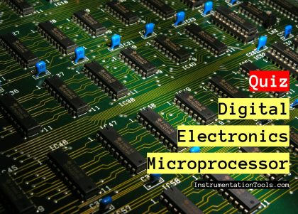 Microprocessor MCQ Questions - Instrumentation Tools