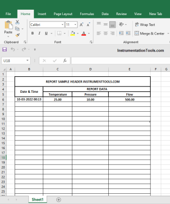 Export Data from WinCC Runtime Advanced into Excel using VB Script