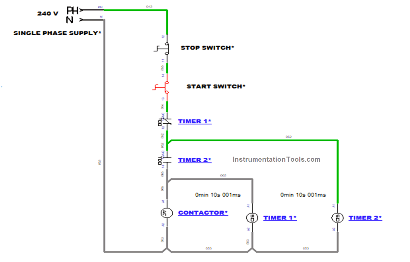 Wiring Diagram For Timer And Contactor – Wiring Flow Schema