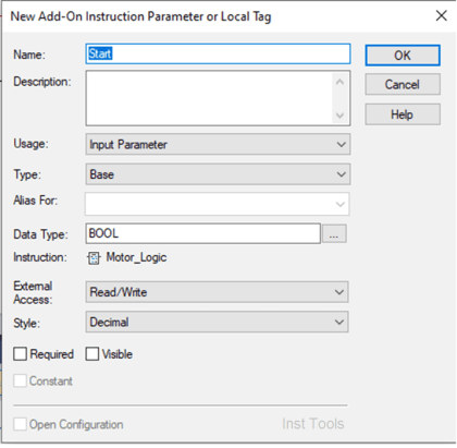 Create User Defined Data Types and Function Blocks in Studio 5000