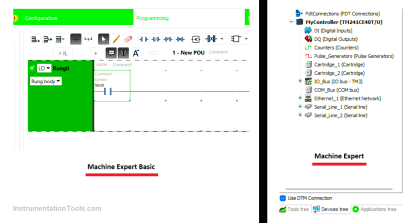 Difference between Machine Expert Basic and Machine Expert - Schneider PLC