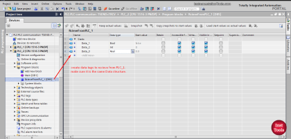 Moving Data between PLCs - Siemens Basics - TSEND TRCV