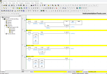 CX-Programmer Products Sorting & Counting - Omron PLC
