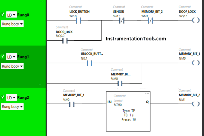 Basic PLC Alarm Programming Example