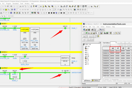 Ladder Logic for Flow Meter Totalizer - InstrumentationTools