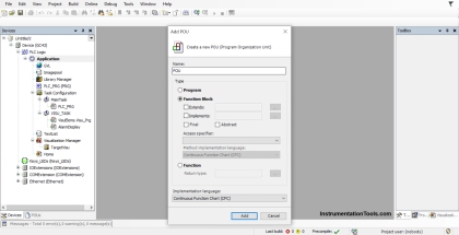 Create a User-Defined Function Block in Codesys