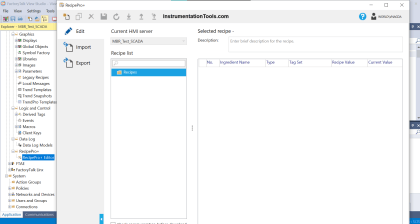 FactoryTalk View Studio - Import and Export Tutorial