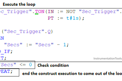 FOR DO Statement in SCL Language