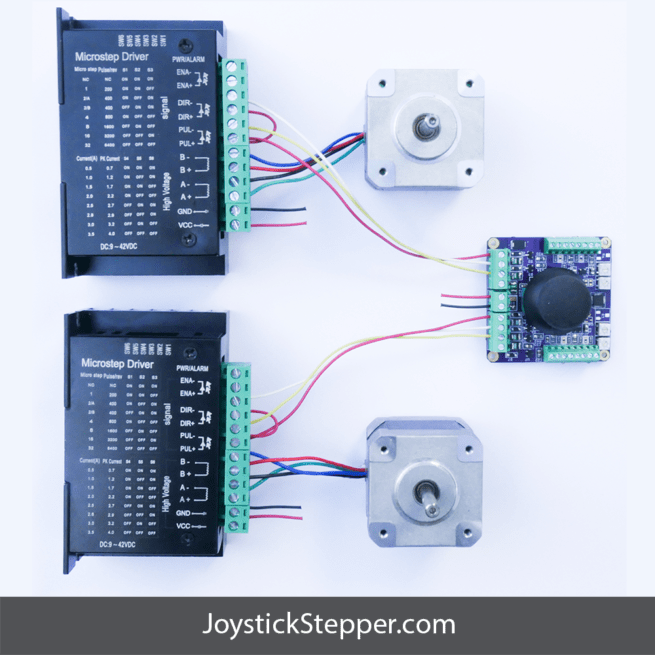 Instrument In A Box Joystick Stepper Controller 2 Channel XY/Pantilt