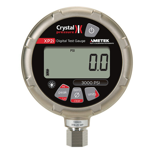 Instrument Solutions Australia Ametek Crystal XP2i Digital Pressure Gauge