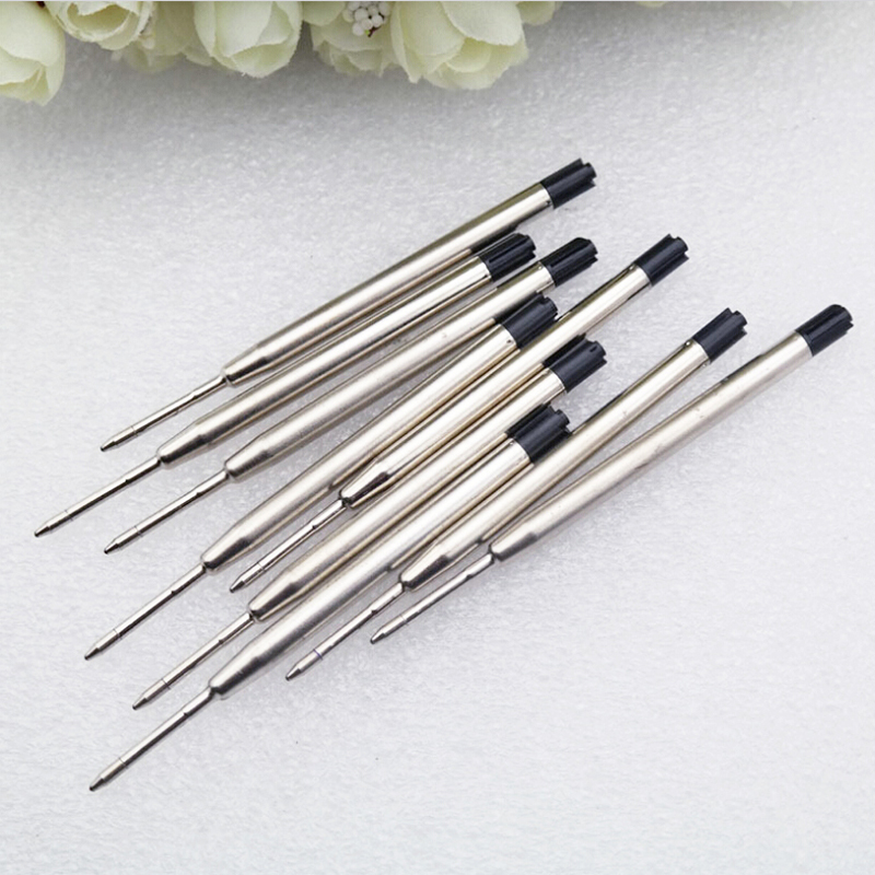 10x Type Ballpoint Pen Refills For Cross Parker Style Ink Medium Nib