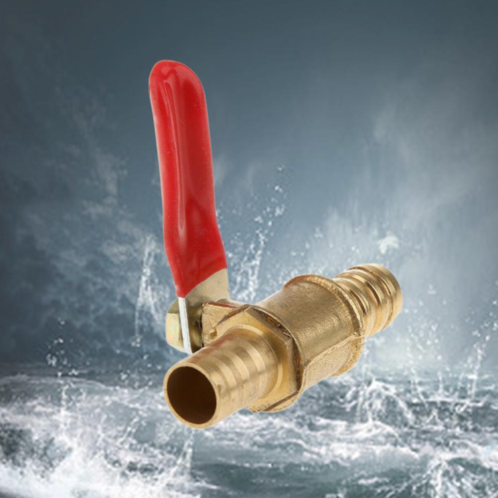 Full Port Inline Brass Water Air Gas Fuel Line Shutoff Ball Valve eBay