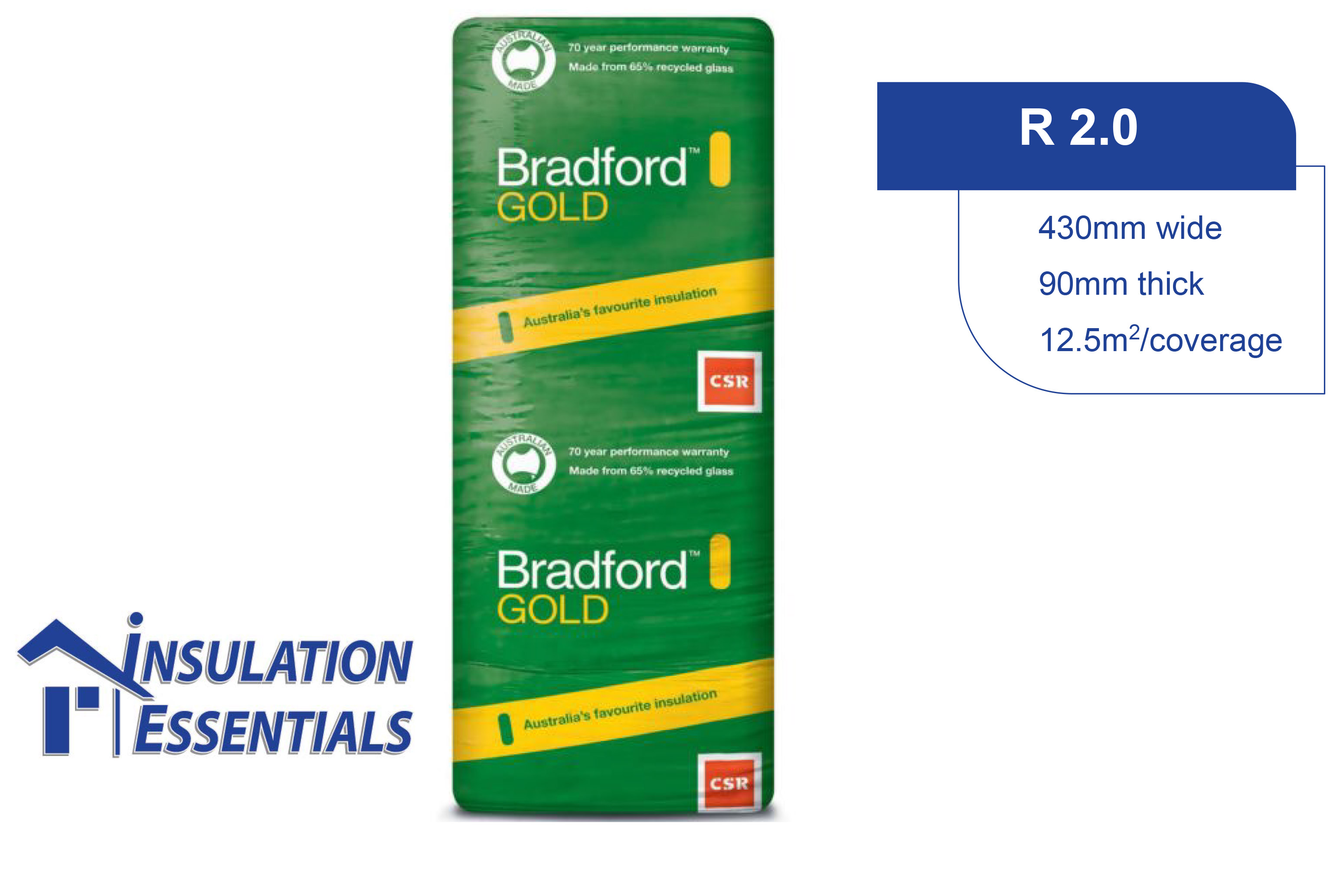 Bradford Gold R2.0 Wall Batts Insulation Essentials