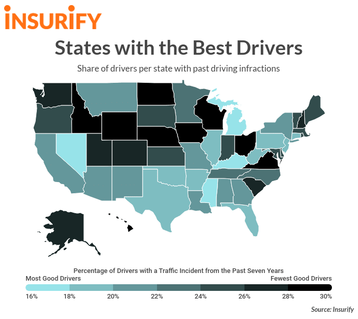 Drive for Greatness States with the Best Drivers