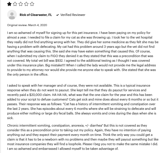 Figo Pet Insurance Is it the right choice?