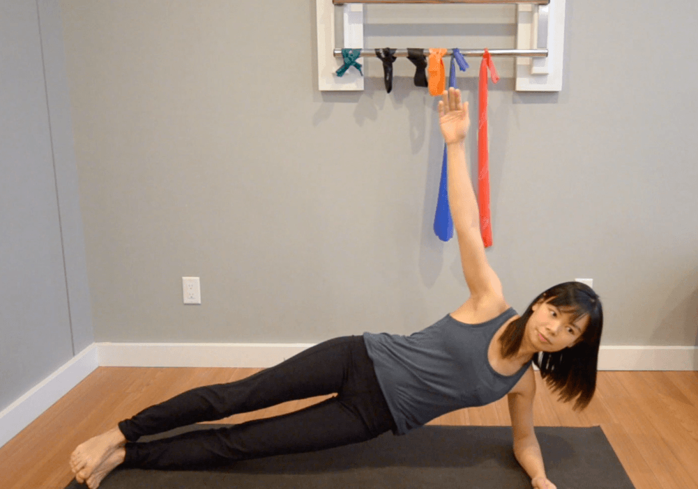 Shoulder Rotator Cuff Strain Injuries SidePlanks on Elbow Level 2 INSYNC PHYSIO