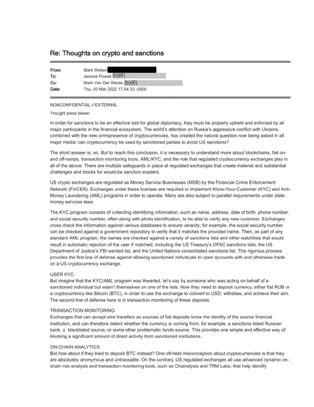 Read the emails The New York Times