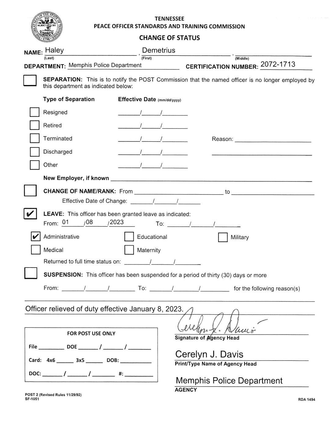 Read the Decertification Documents The New York Times