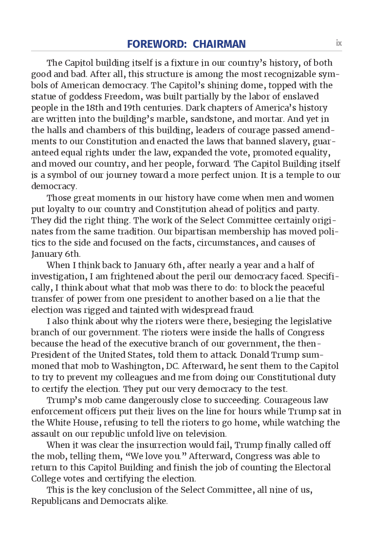 Final Report From the Jan. 6 Committee The New York Times