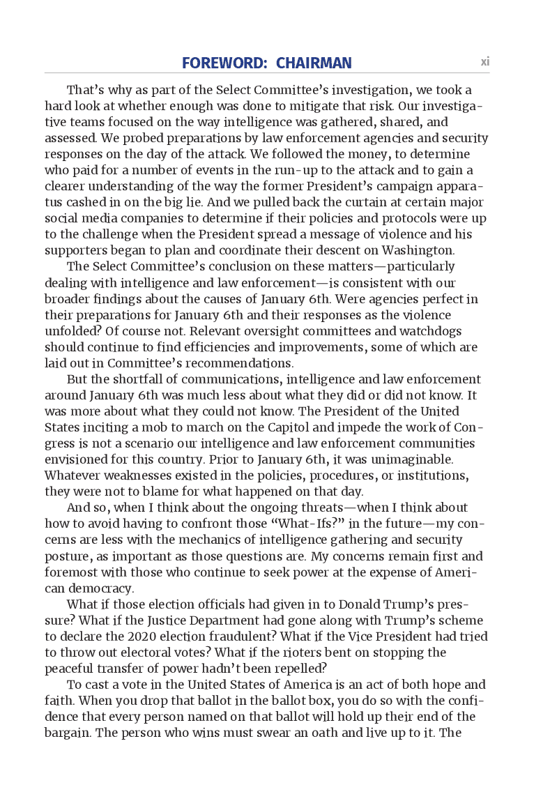 Final Report From the Jan. 6 Committee The New York Times