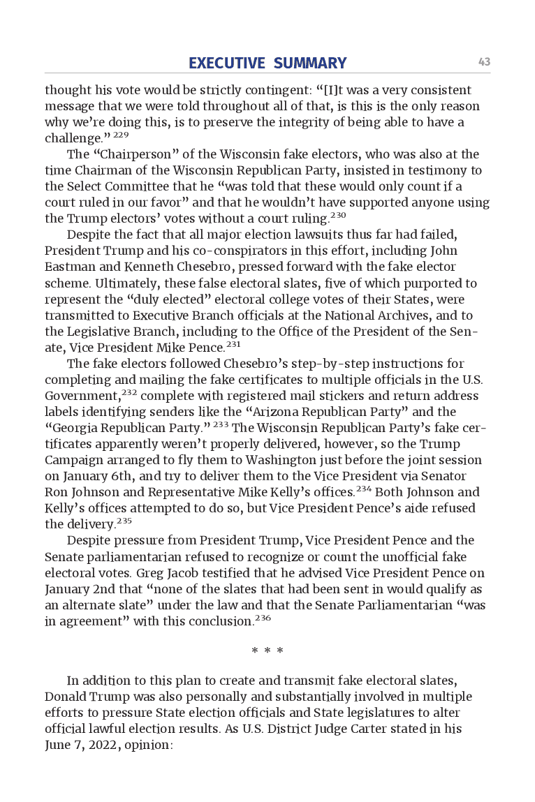 Final Report From the Jan. 6 Committee The New York Times