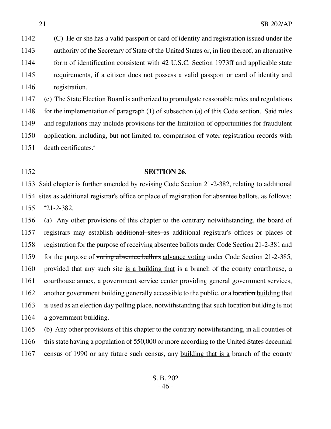 Voting Law Full Text The New York Times
