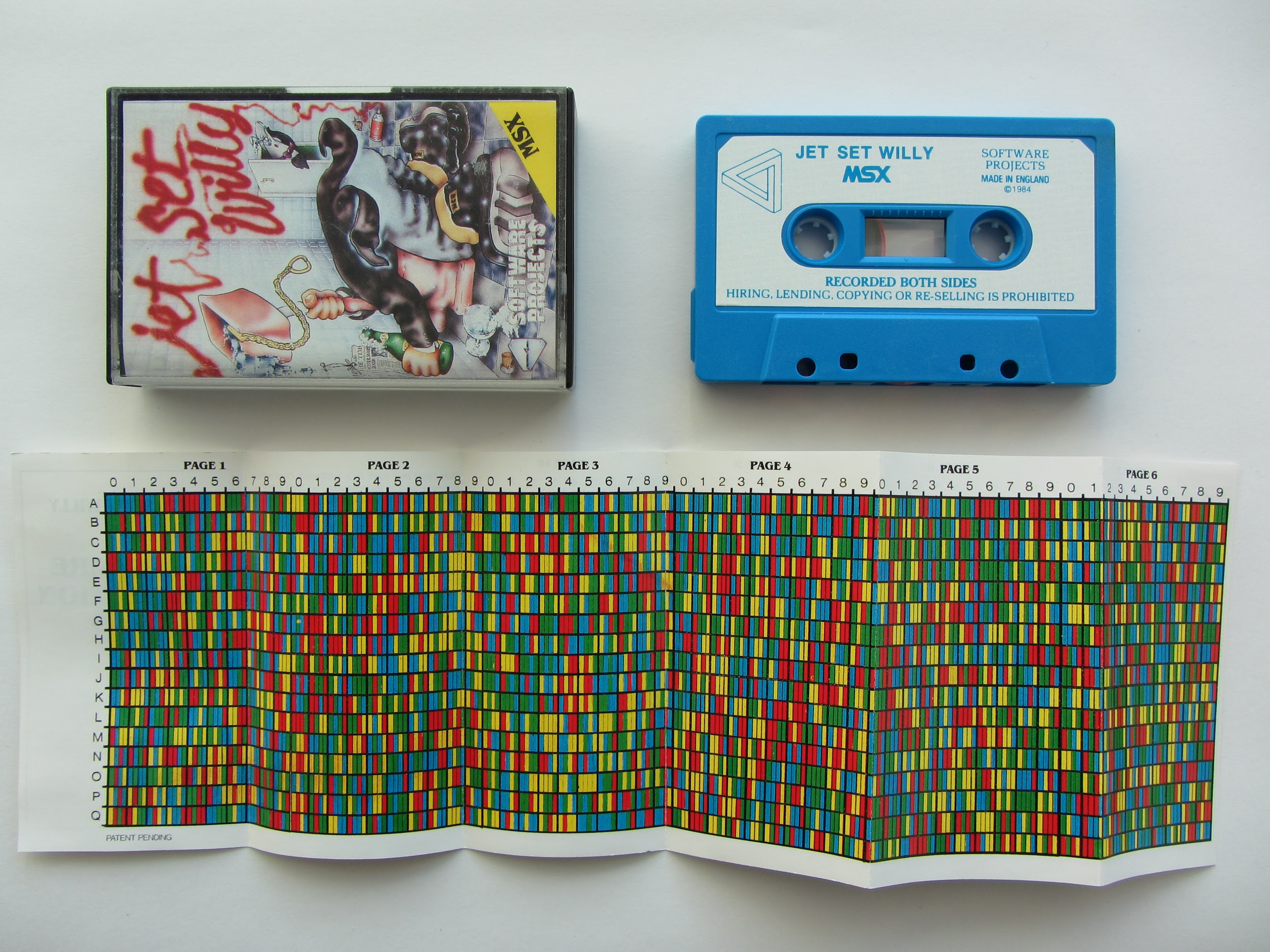 Copy Protection in Jet Set Willy developing methodology for retrogame