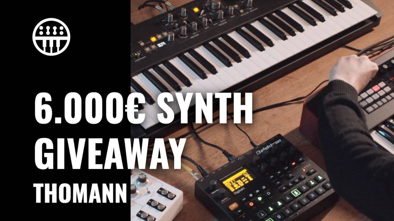Thomann is giving away €6.000 in synths intaresu