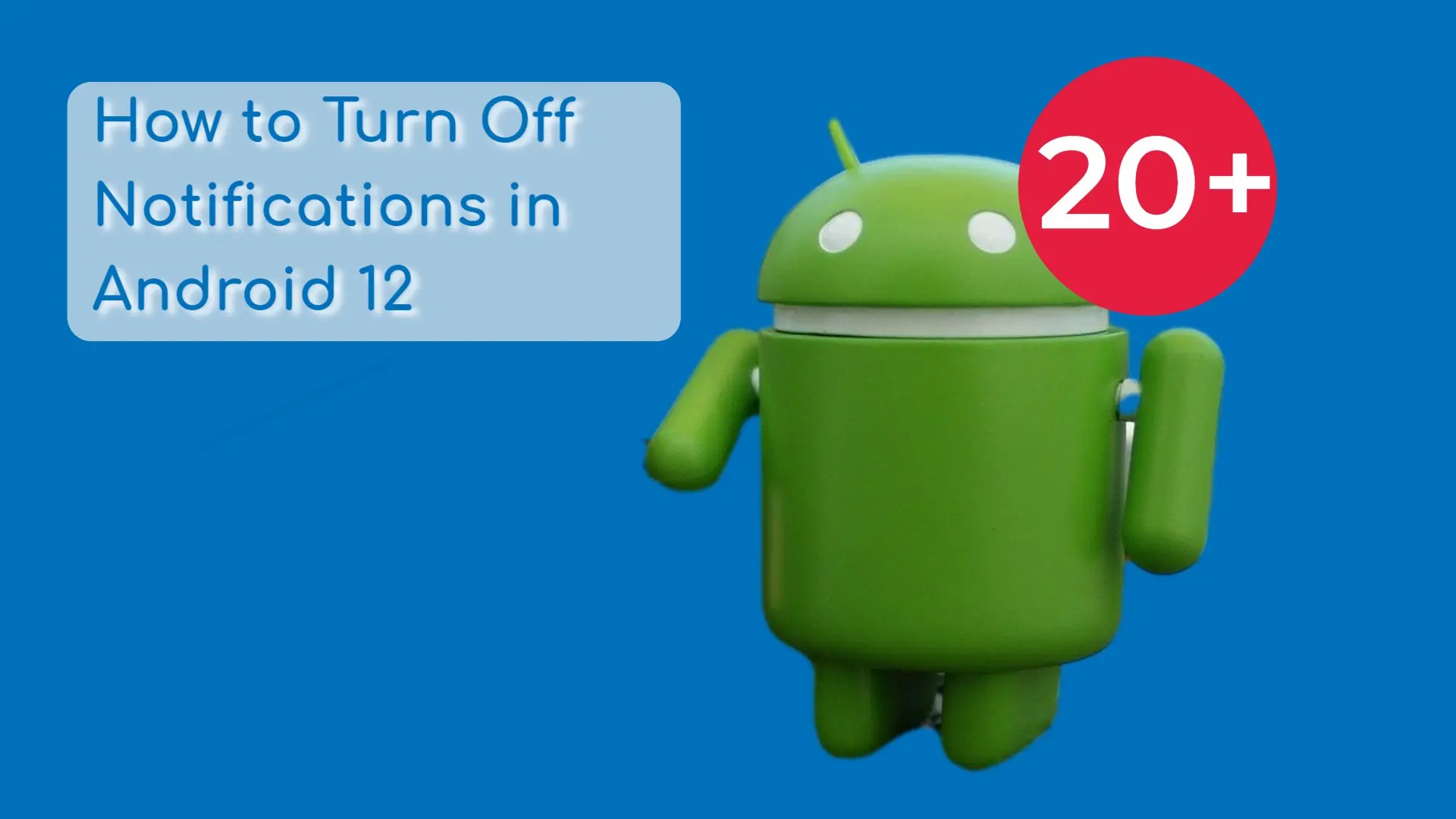 How to Turn Off Notifications on Android 12 ICC Korean Digital