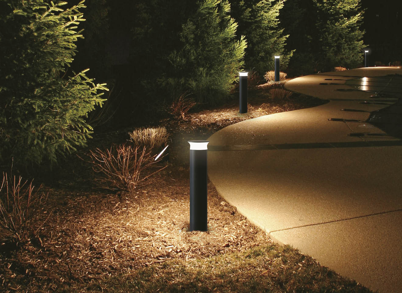 Integral LED Outdoor Residential lighting examples
