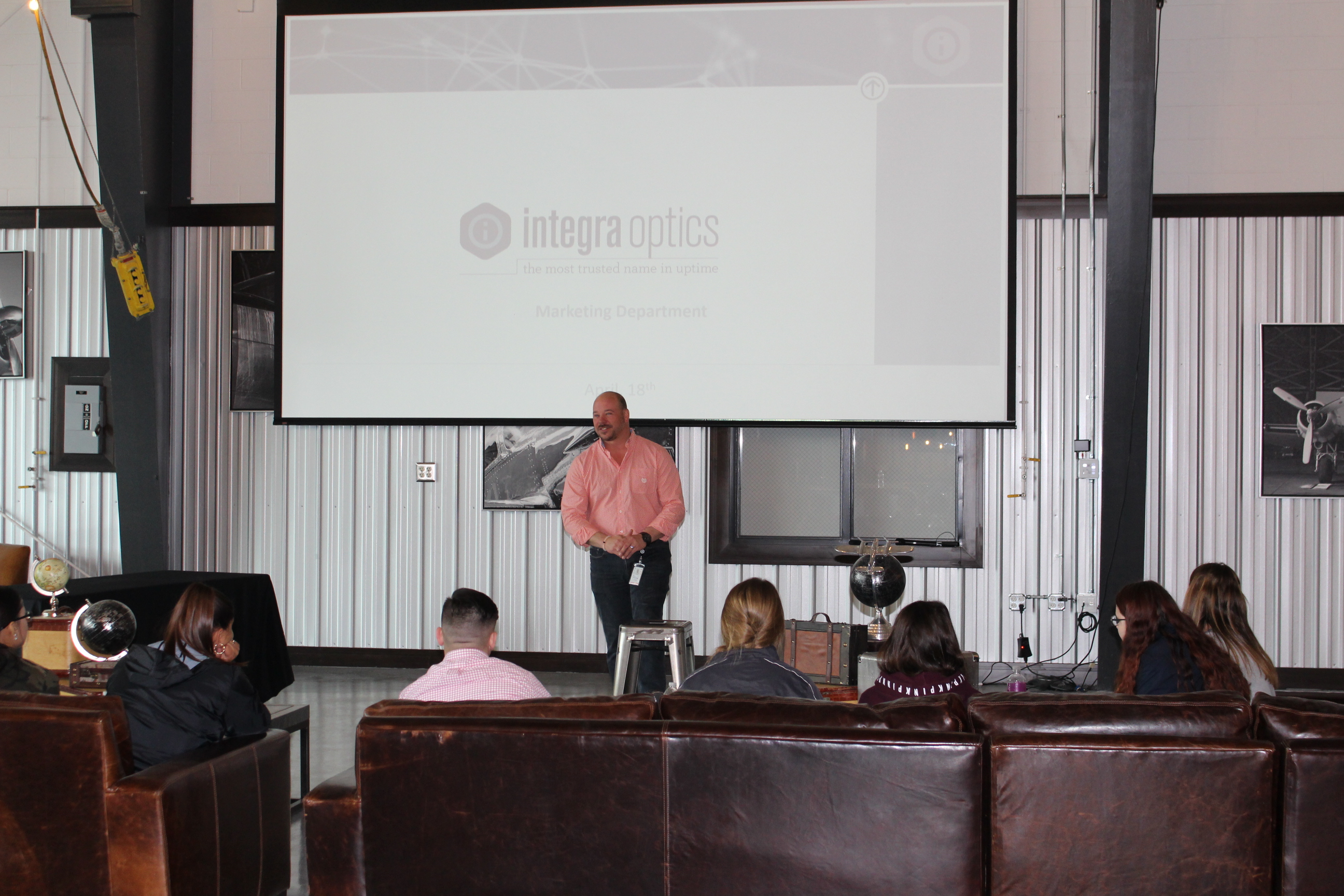 Junior Achievement of New York Visits Integra Optics Integra Optics