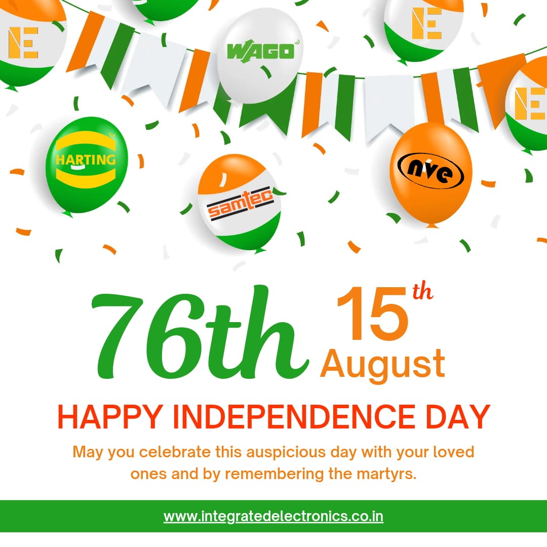 76th Independence Day Greeting to all Integrated Electronics