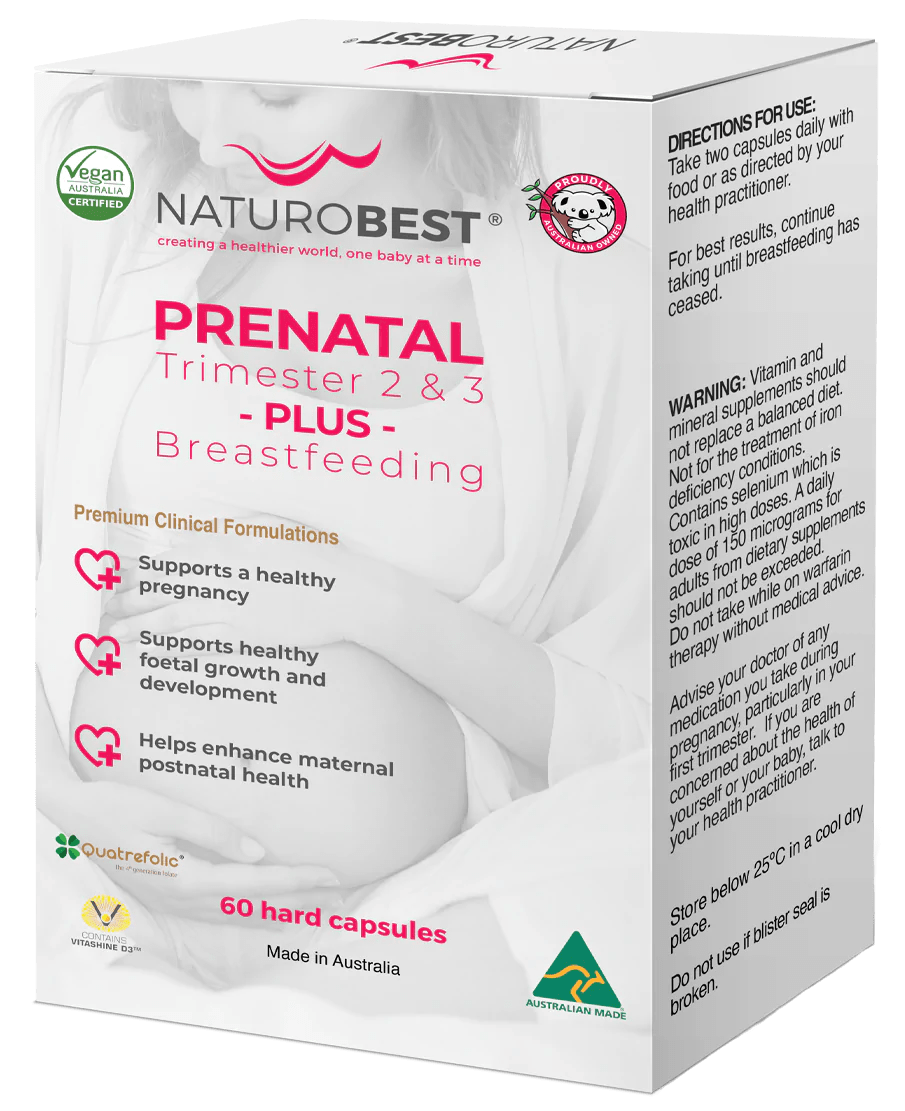 Prenatal Trimester 2 & 3 Plus Breastfeeding Pregnancy & Breastfeeding