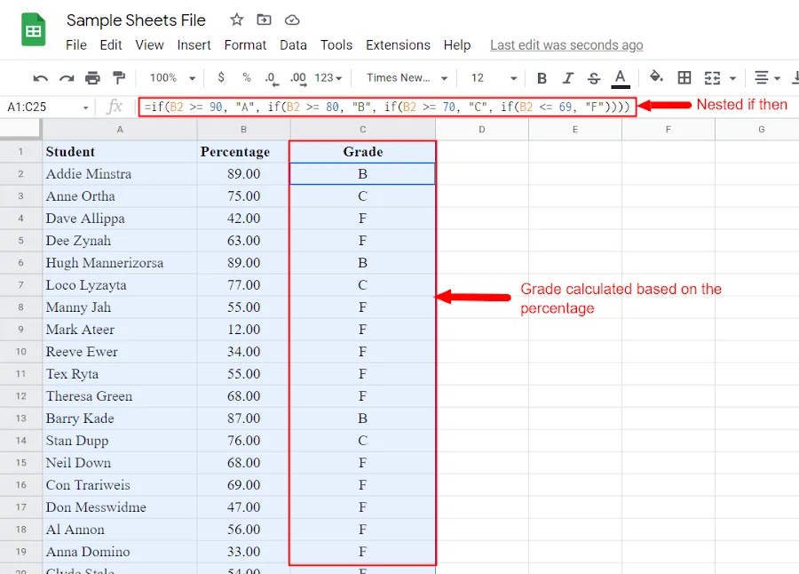 Google Sheets IFTHEN Formula Integrately Blog