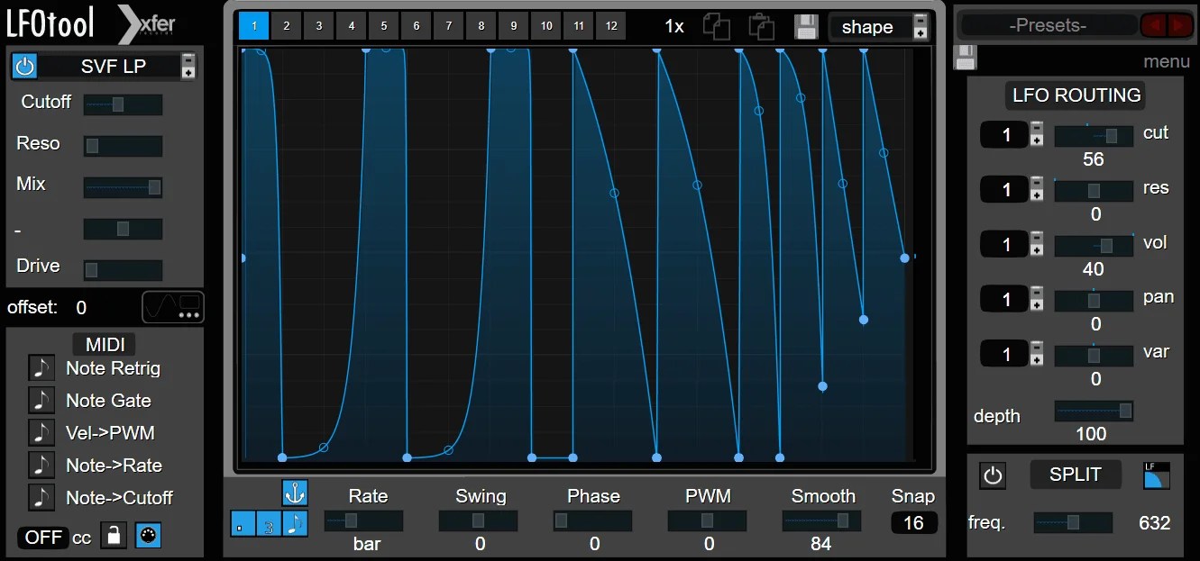 Xfer LFO Tool Vs Cableguys VolumeShaper 6 Comparison Plugin Review