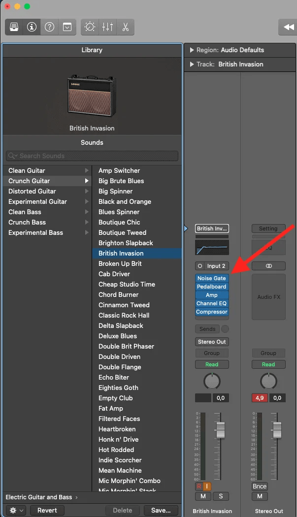 Logic pro guitar presets New Style Sound