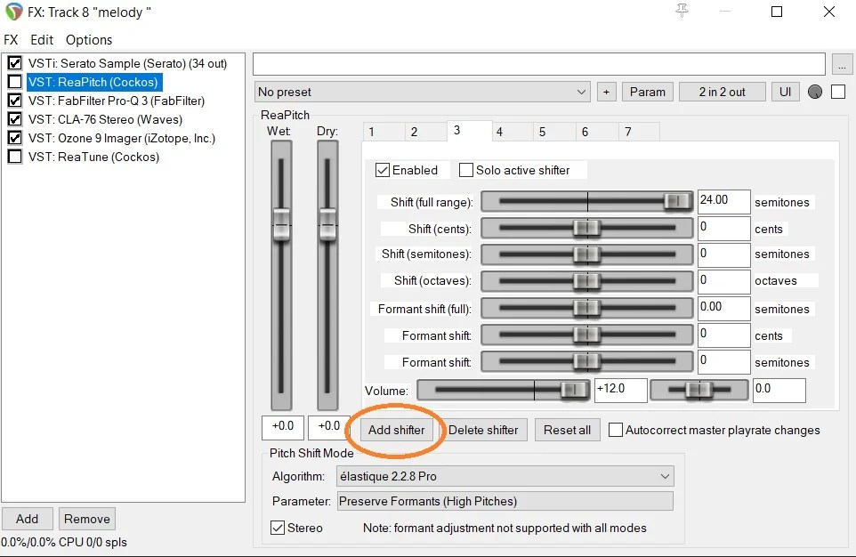 How To Pitch Shift And Pitch Correct In Reaper Step By Step