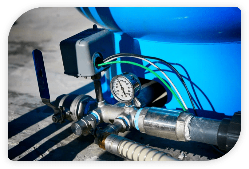 Residential Pressure Tanks Installation Integra Water Systems
