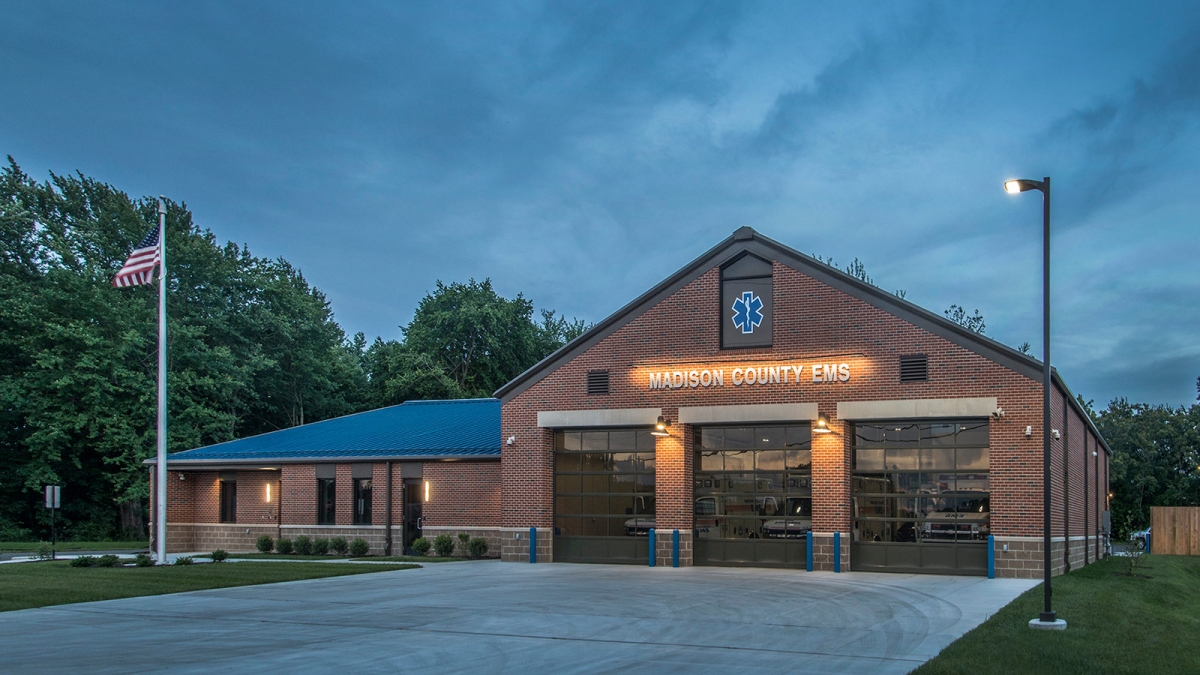 Madison County EMS Station 2 integrity ARCHITECTURE