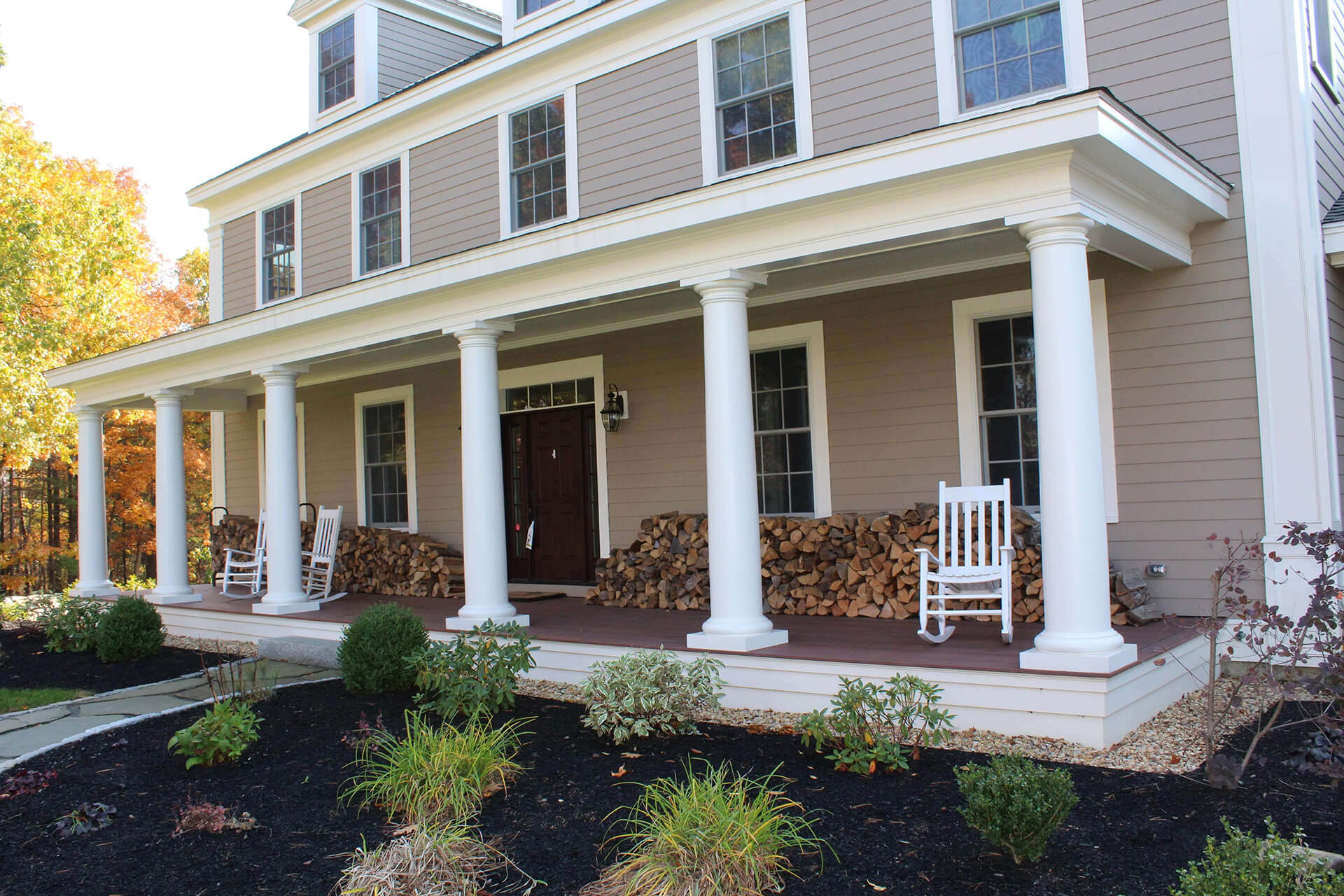 Custom Home Entryway Design & Builder Acton MA