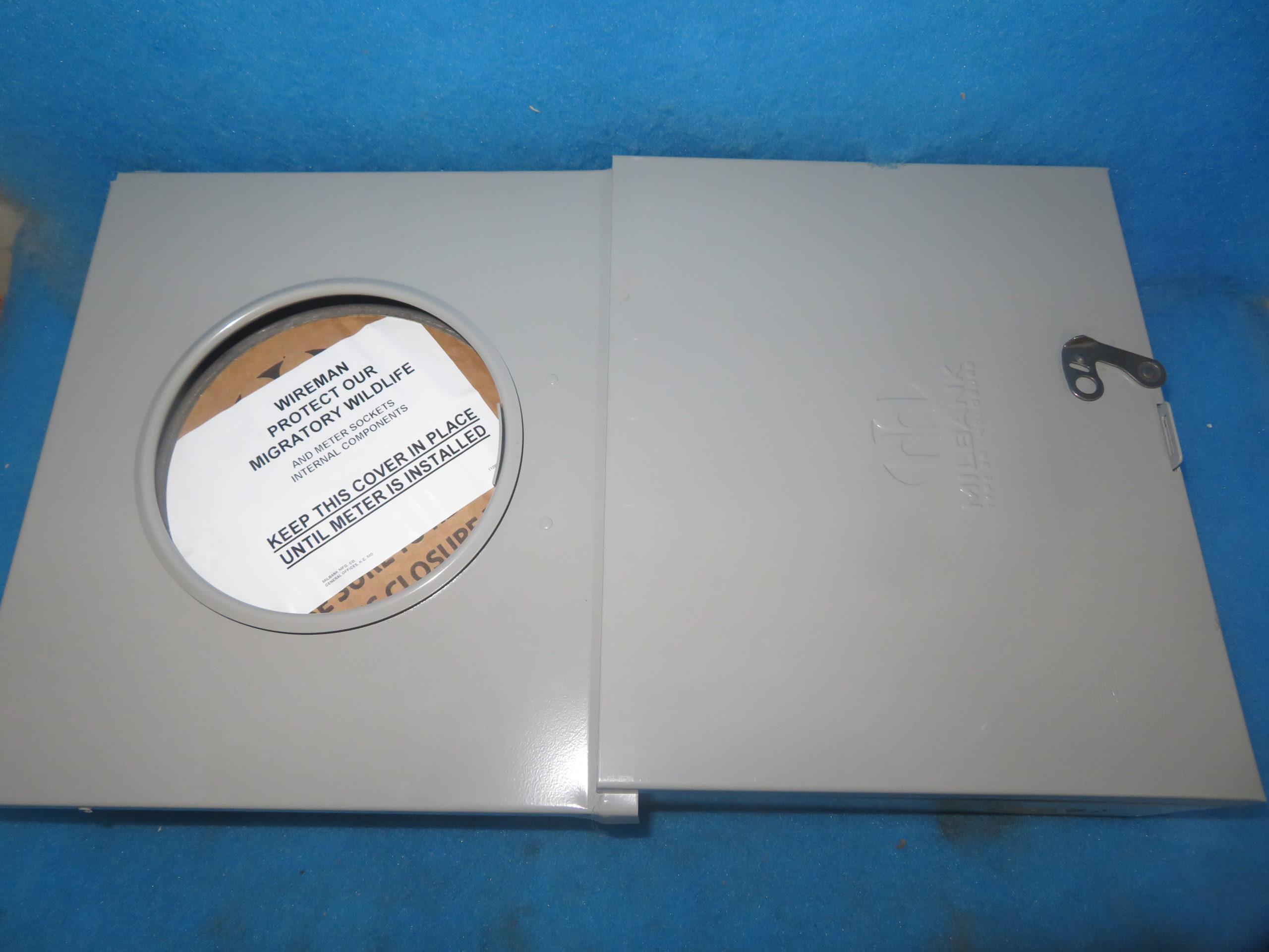 New Milbank UC3653021 Meter Socket Enclosure + 1 Year Warranty