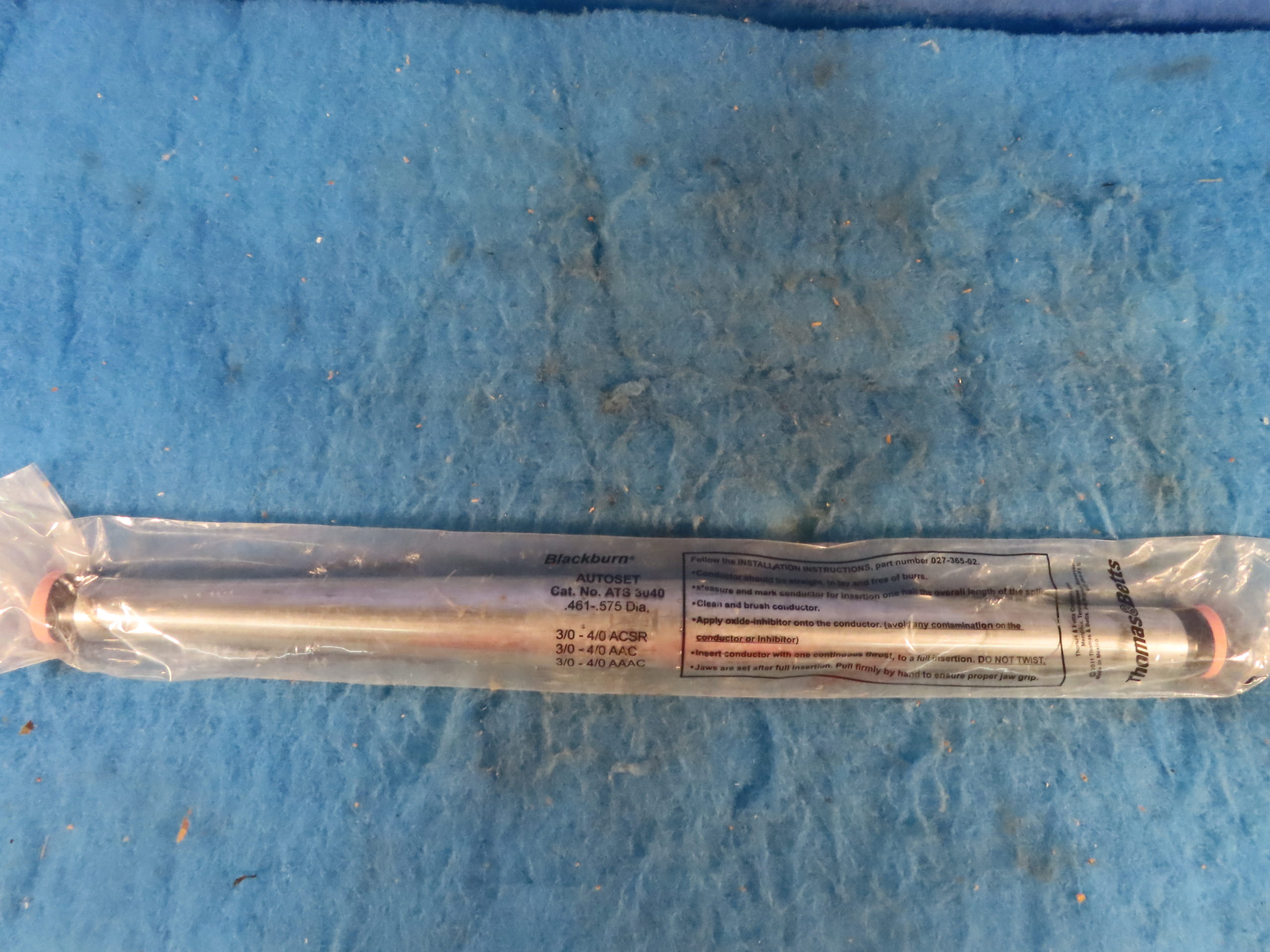 THOMAS & BETTS BLACKBURN AUTOSET TENSION SPLICE ATS 3040 DIA..461.575 Integrity Electric Direct