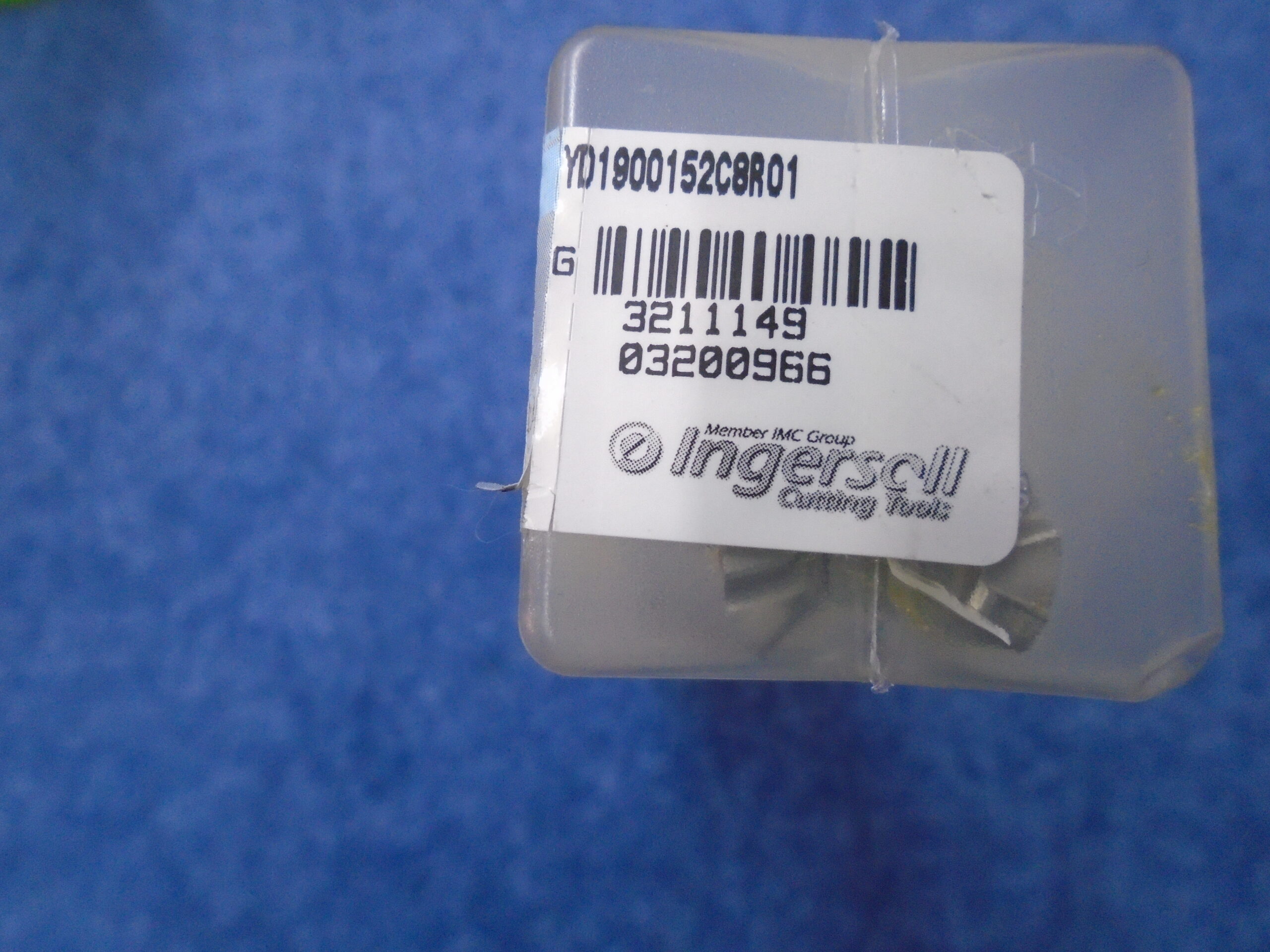 INGERSOLL INDEXABLE DRILL, 19MM 8XD QWIKTWIST YD1900152C8R01 3211149