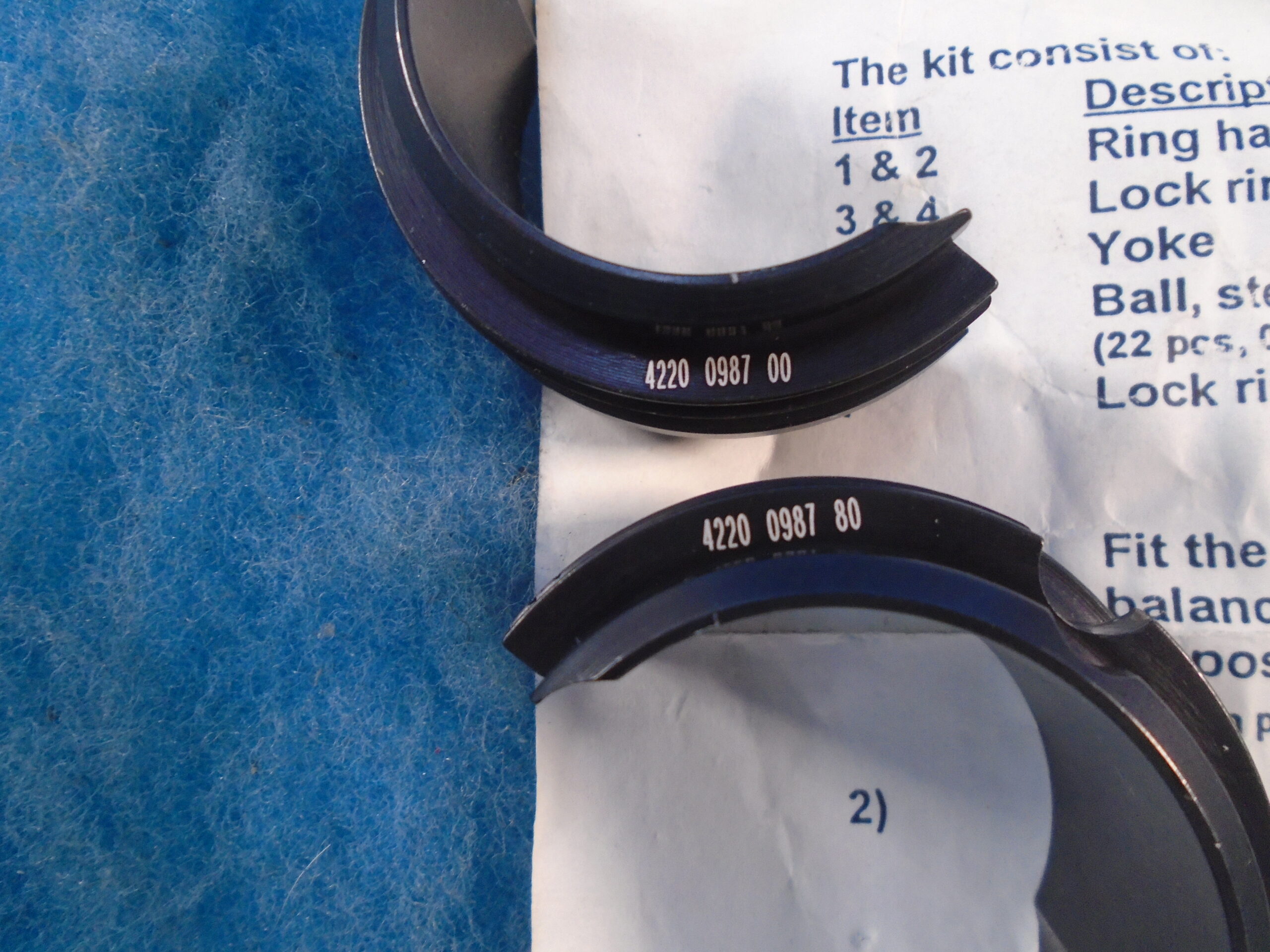 ATLAS COPCO SUSPENSION YOKE ASSEMBLY 4220 0987 90 1YR WARRANTY