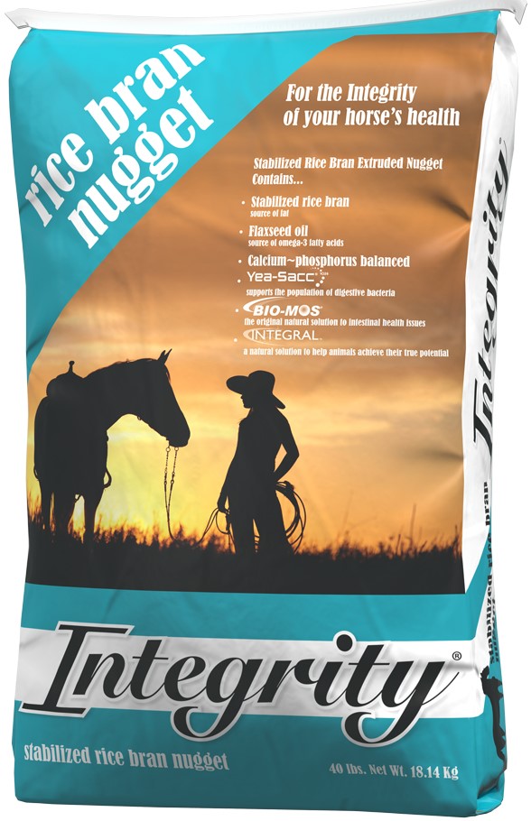 Rice Bran for Horses Packaged Meal or Nuggets