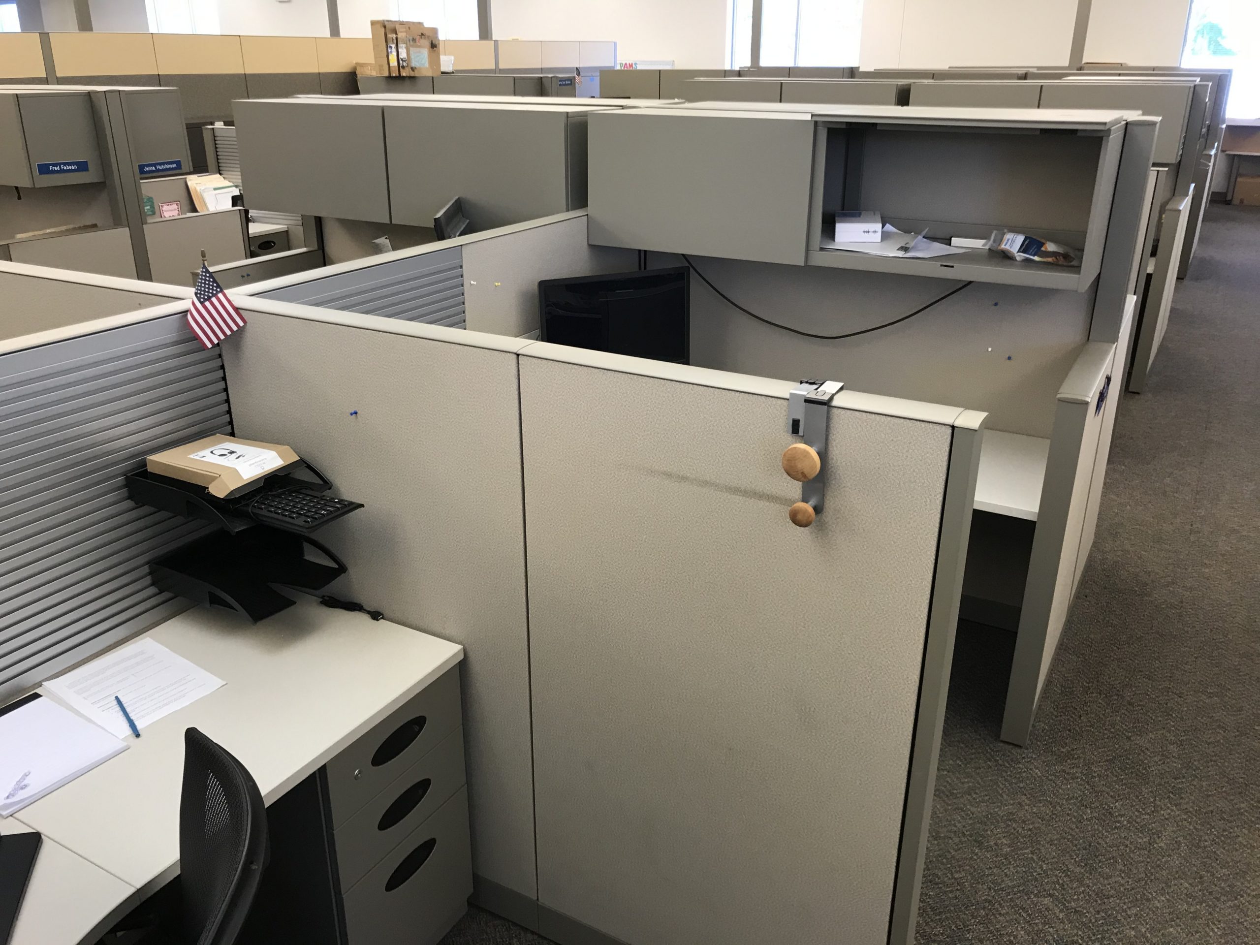 Steelcase Answer 12×5 shared cubicles