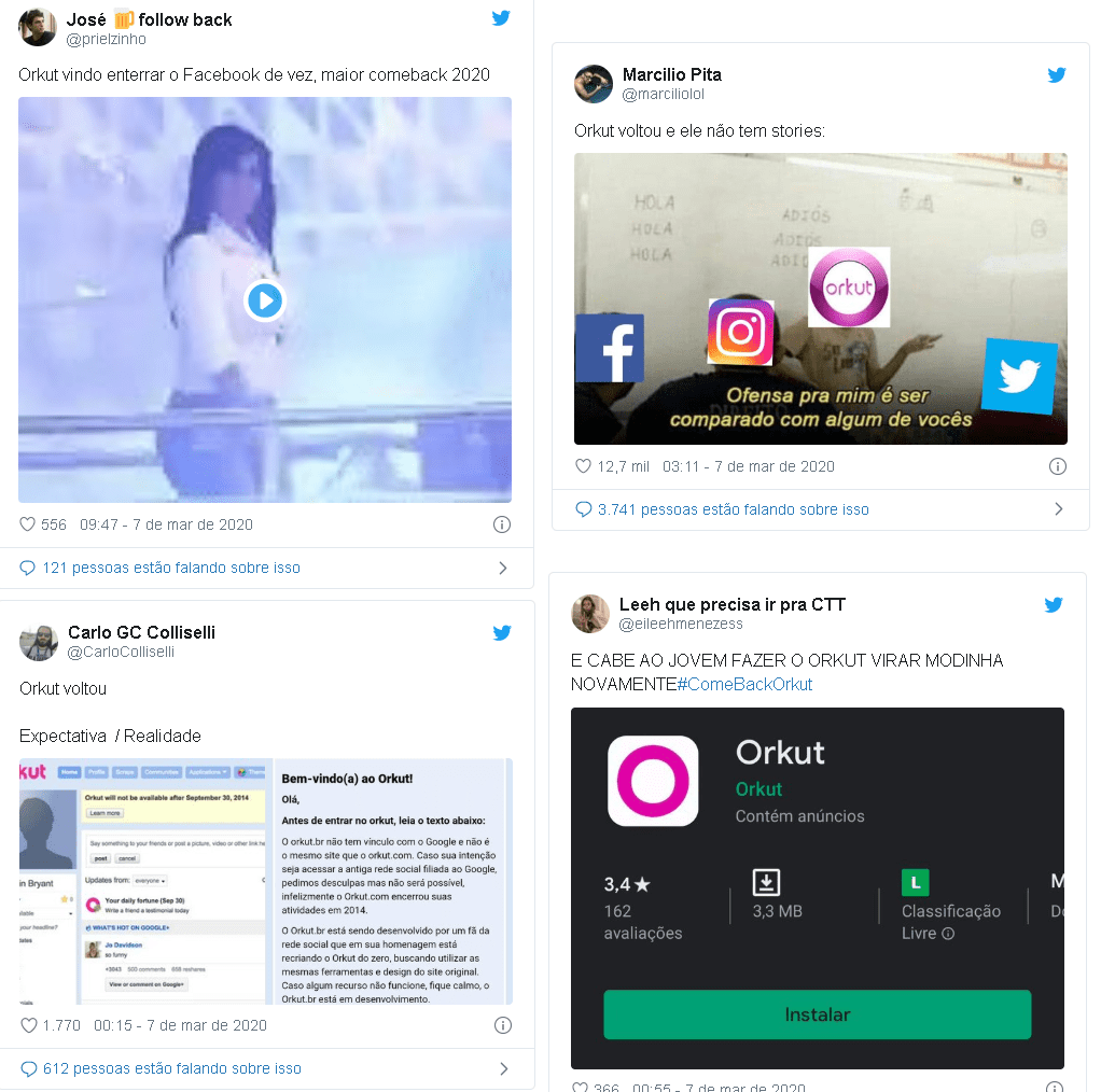 Aplicativo do Orkut aparece na Google Play, mas não é oficial