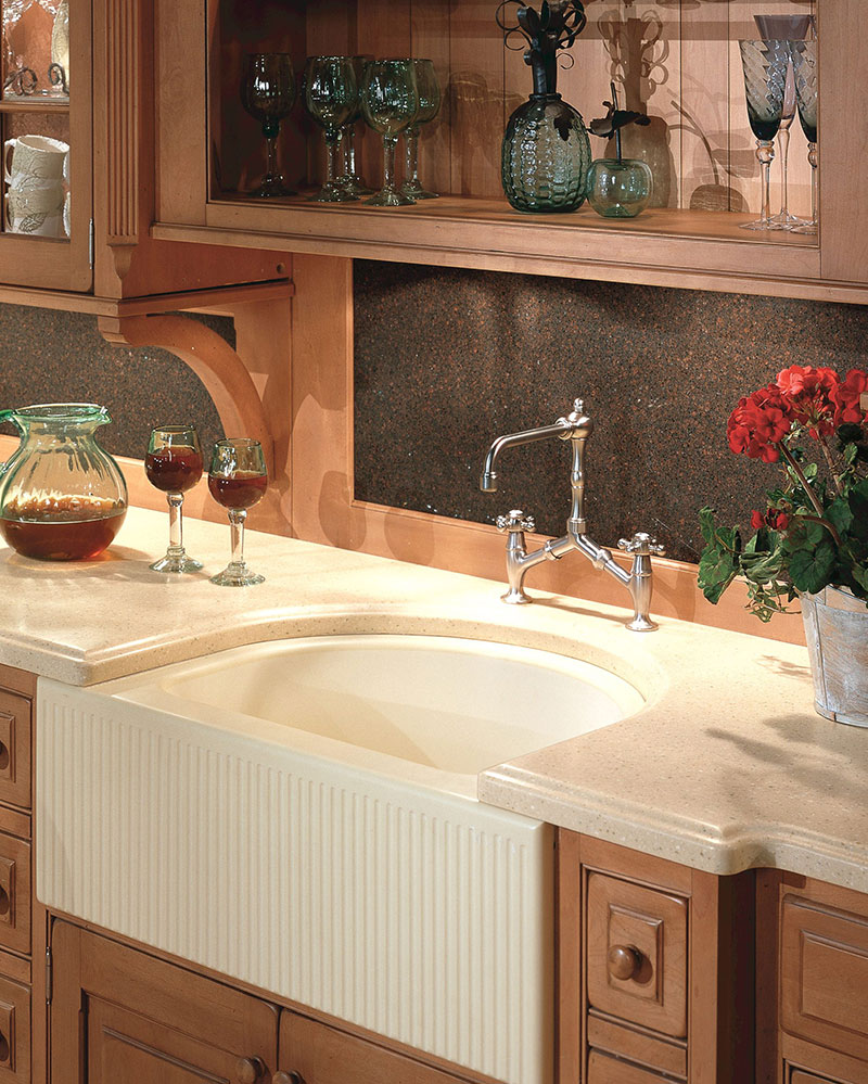 Solid Surface Intelco Large Scale Granite Countertop Dealer