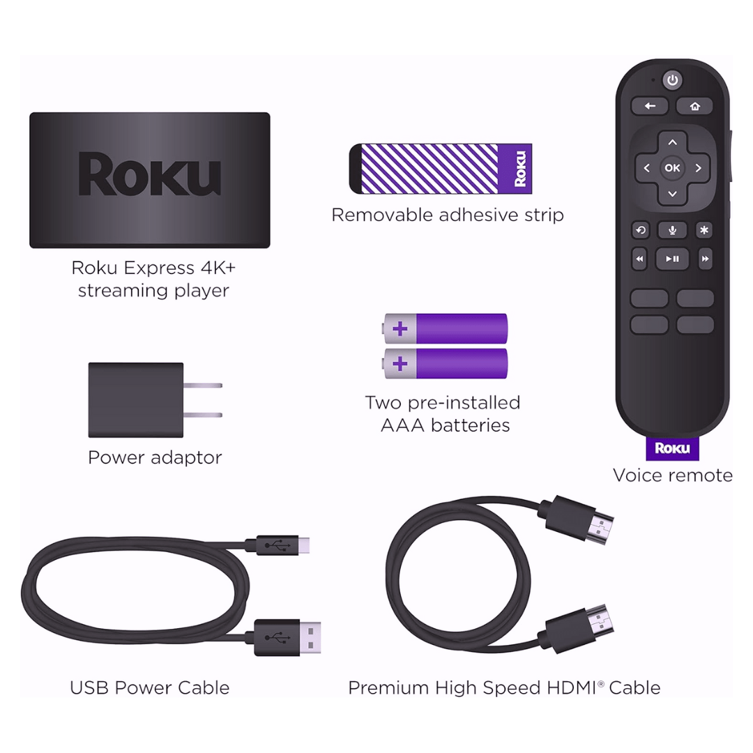 Dispositivo Streaming Roku Express 4K+ Intel Costa Rica